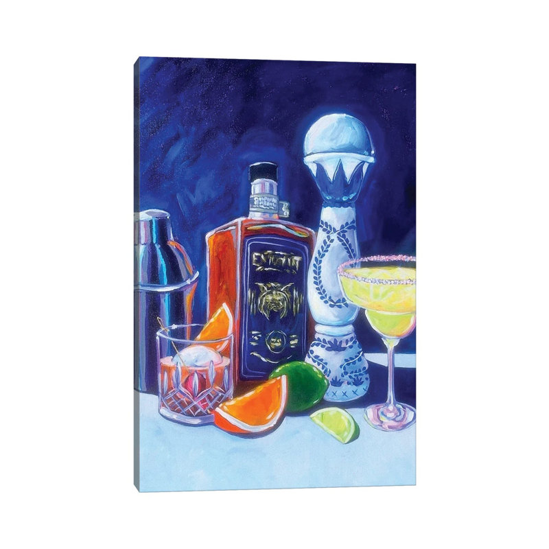 Margarita And Whiskey by Laurel Greenfield - Gallery-Wrapped Canvas Giclée on Canvas, Wrapped Canvas