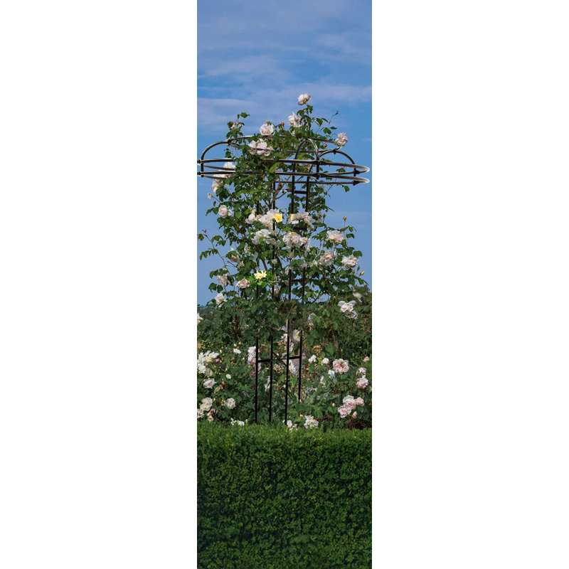 185cm H x 75.5cm W Metal Obelisk