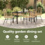 4 - Person Patio Dining Set with Rectangular Table
