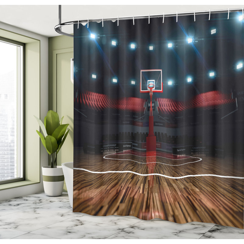 Shower Curtain with Hooks Included