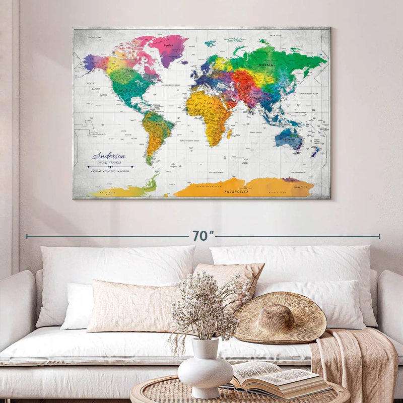 Épinglettes personnalisées Family II World Altaira, H 34 po x l 51 po, Oui