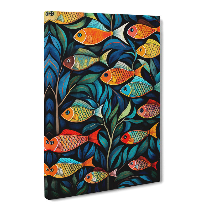 Fish No.3 - Print, 60cm H x 40cm W x 3cm D