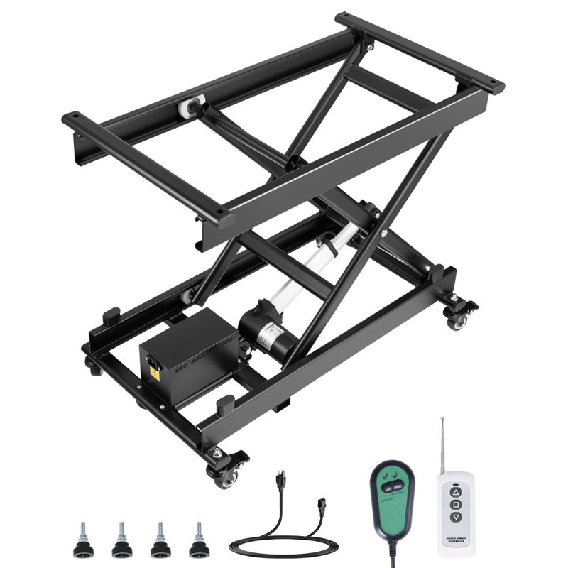 Plateforme élévatrice électrique à ciseaux simple 28 po 28 lb 330 lb
