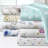 Pointehaven Night Garden Printed Cotton Percale 4 pc Sheet Set, Full-124255981-124572357