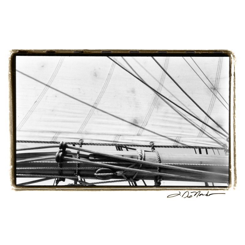 Under Sail IV by Laura DeNardo - Wrapped Canvas Print, 30cm H x 46cm W x 3.8cm D