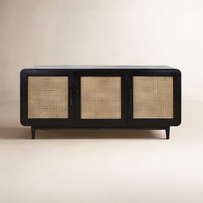 Mango Rattan Sideboard