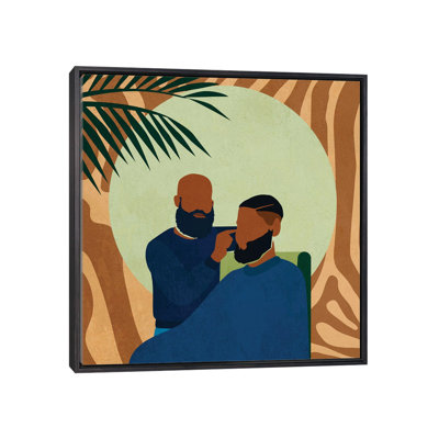 " Barbershop No. 1 " Graphic Art Print