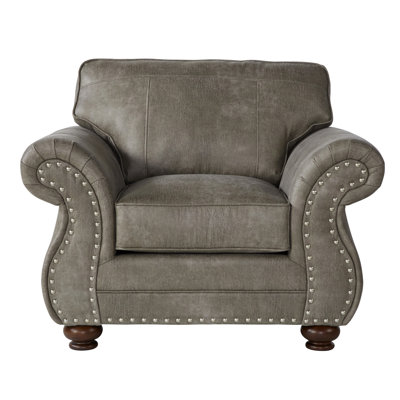 Fauteuil à têtes de clou Leinster