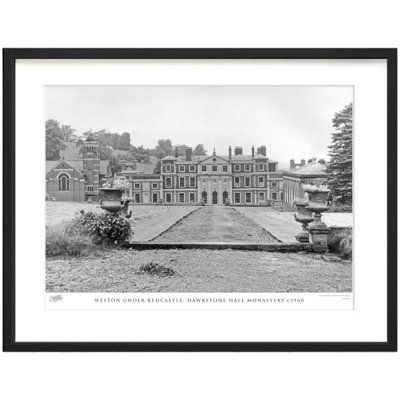 Weston Under Redcastle, Hawkstone Hall Monastery C1960 - Single Picture Frame Print