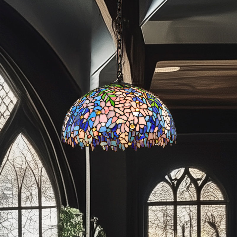 Luminaire suspendu simple à 2 lumières Janda
