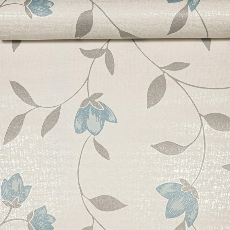 Lina 10m x 53cm Glitter Wallpaper Roll