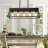 Deizel 5-Light Metal Linear Pendant-73566526