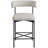 Hisayo Upholstered Counter Stool with Metal Frame-88514414