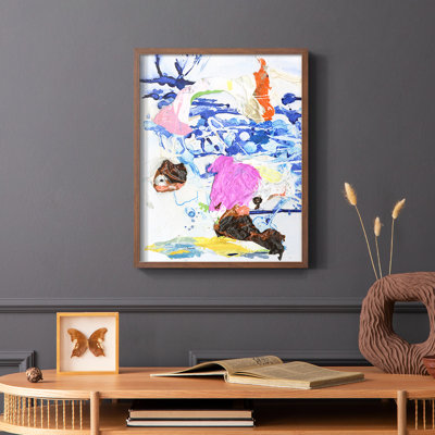 Evidence III Framed Print - Solid Wood