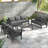 Tempie 7 - Person Patio Conversation Sets with Cushions-1541039113