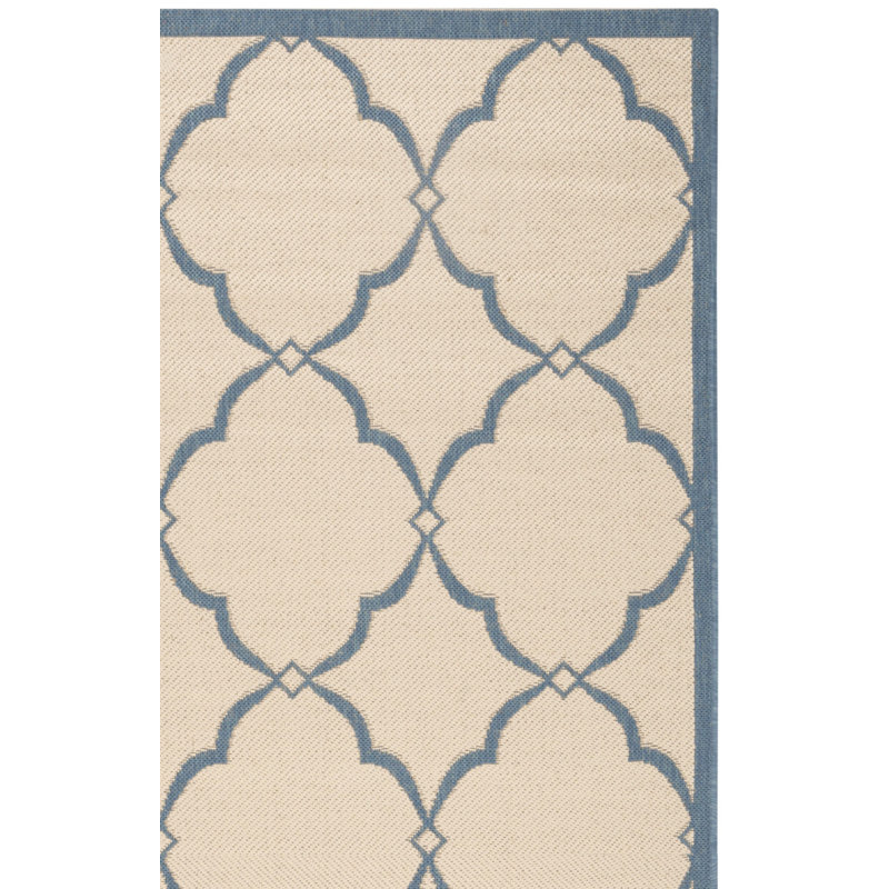 Croker Performance Geometric Indoor/Outdoor Area Rug, Runner 2'2" x 8'