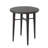 Round Patio Bar Table, All Weather With Iron Support, 41" H 32.5" W L, Brown Multi Style Chic Table In Hue - , Frame, X 34.21" D