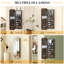 Armoire à bijoux 14,5 po de large avec miroir-398031793