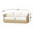 Baylor 3 Person Sofa With Cushions