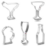 CookieCutter.com 5 -Piece Non-Stick Cookie Cutter