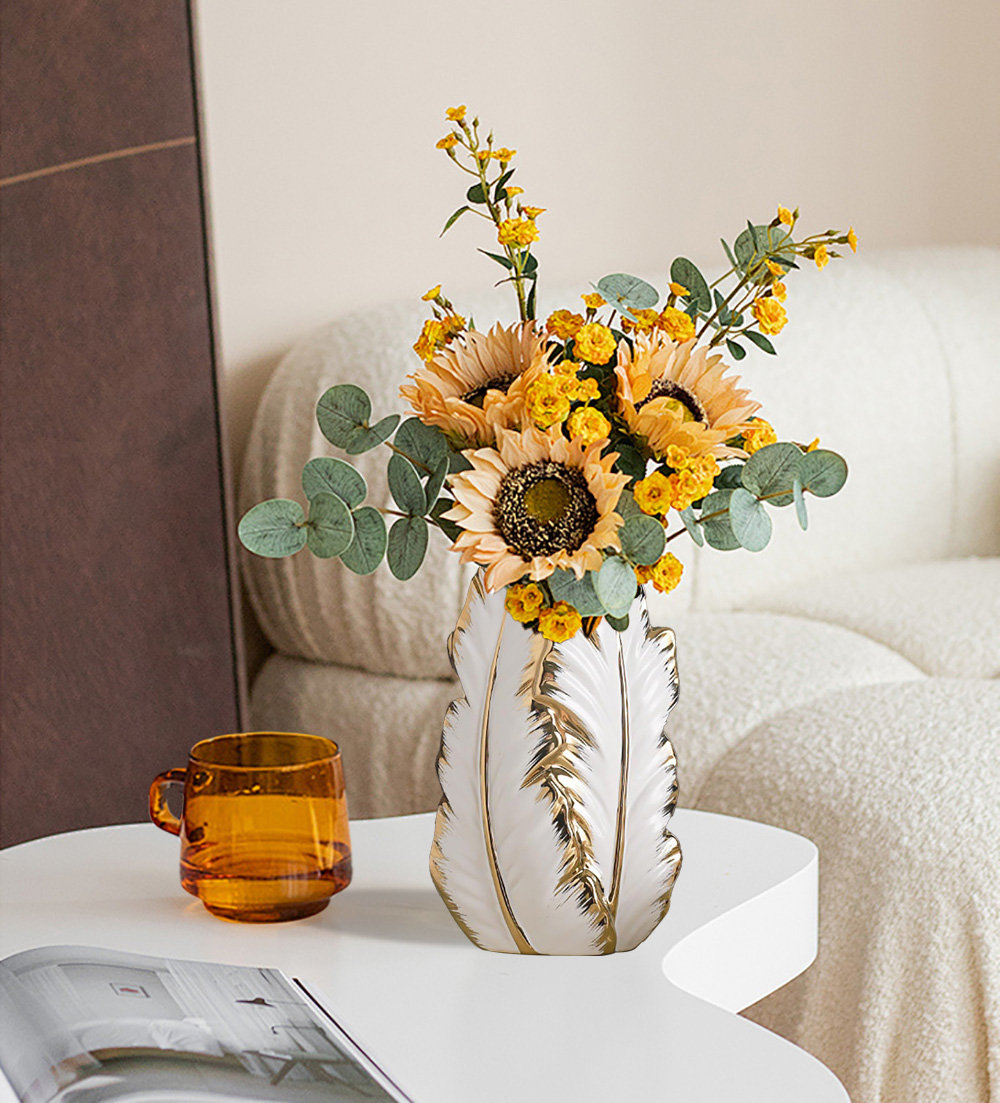 Mercer41 Flower Vase, Elegant Home Decor Vases - Wayfair Canada
