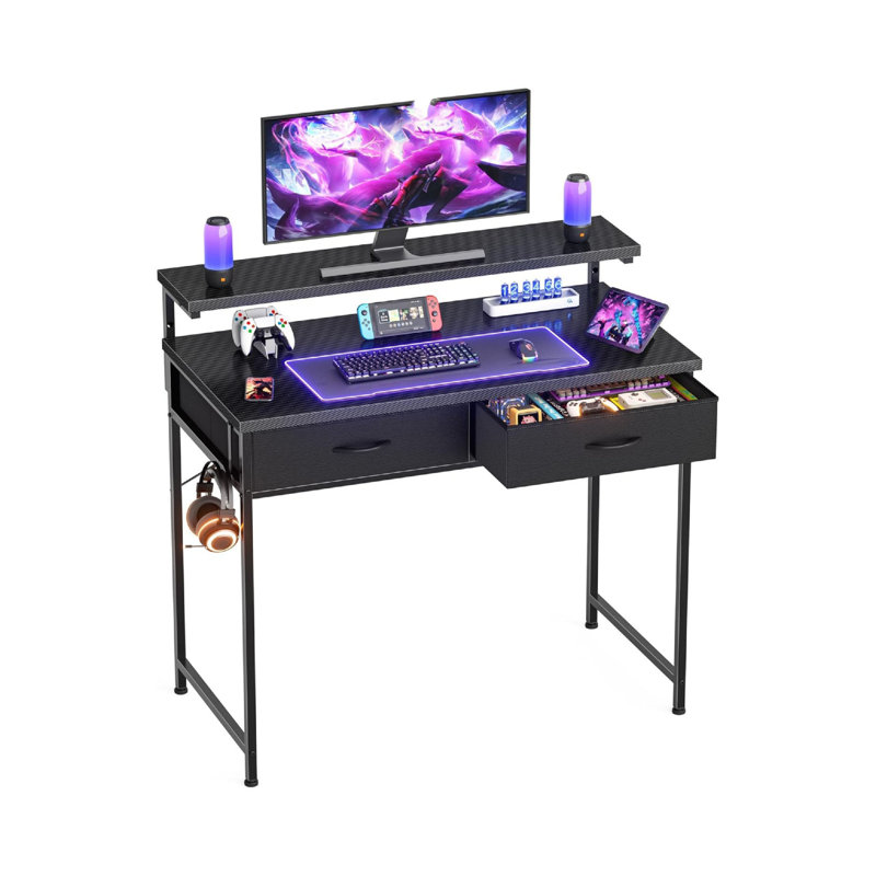 MDF Steel Computer Desk