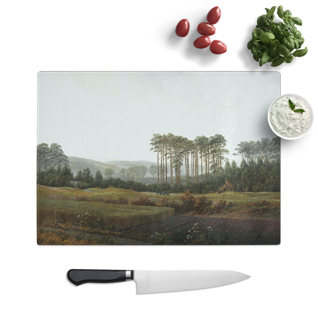 The Afternoon by Caspar David Friedrich Chopping Board