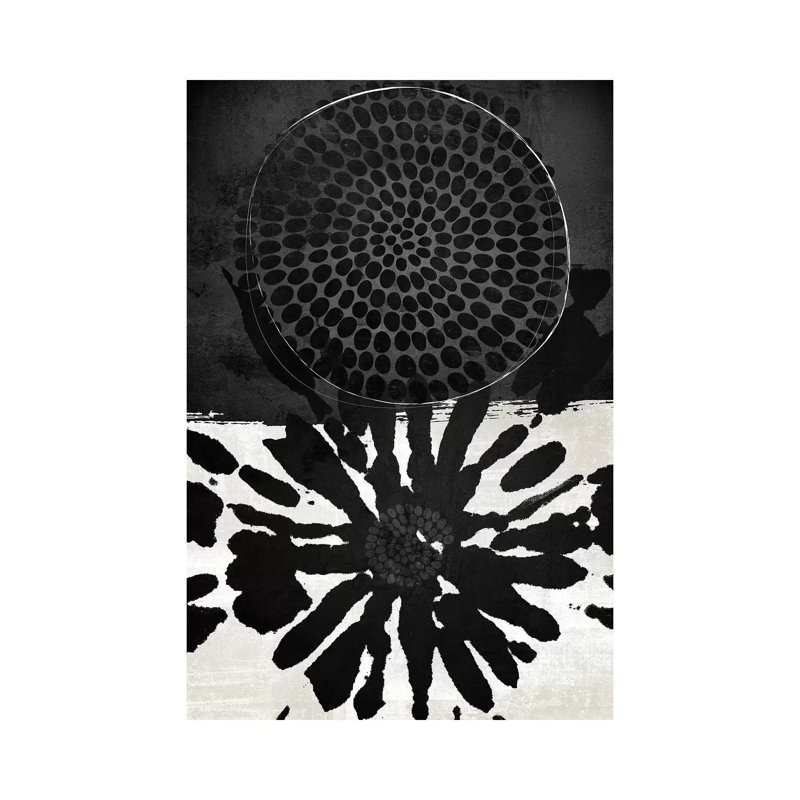 " Dot Tribal " by Nikki Chu, Wrapped Canvas, 12" H x 8" W x 0.75" D