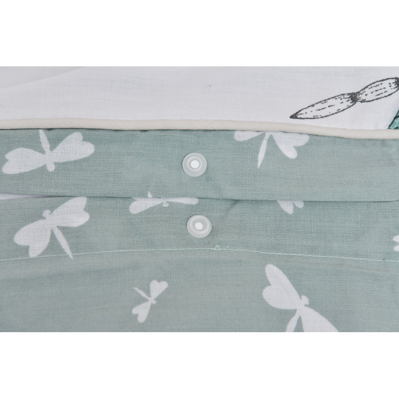 Mudge Polyester Animal Print Duvet Cover Set with Pillowcases, Double - 2 Standard Pillowcases