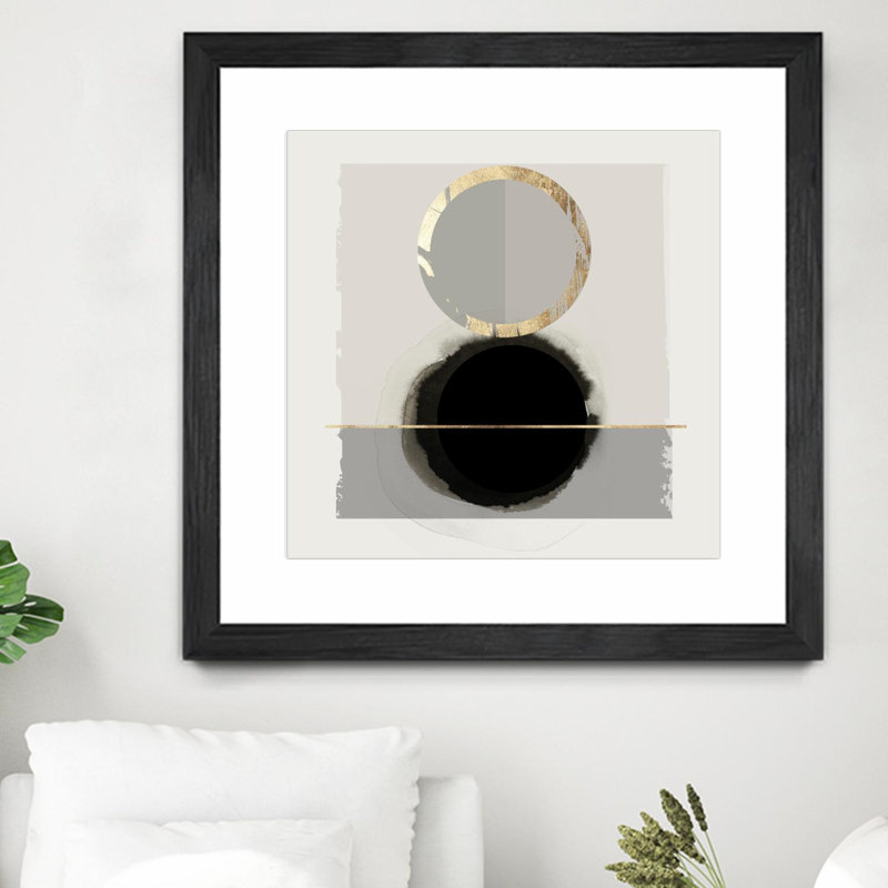 «Dream Life Inspired I» mat et encadré 30 po x 30 po, H 30 po x l 30 po x P 1 po