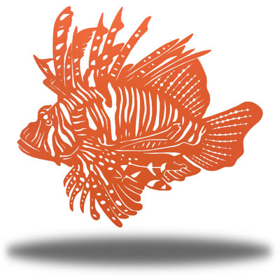 Décoration murale poisson-lion Angelinea