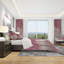 Shabby Pink Under the Trees - Ensemble de housse de couette Shabby Elegance - Microfibre de polyester-38757536