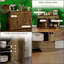 Buffet de porte de grange Farmhouse