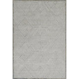 Pinnacle Hand-Tufted Wool Area Rug Geometric Stripe