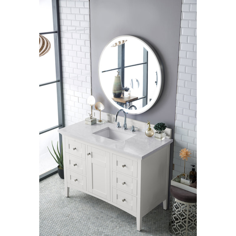 Palisades 47'' W Single Vanity, Eternal Jasmine Pearl