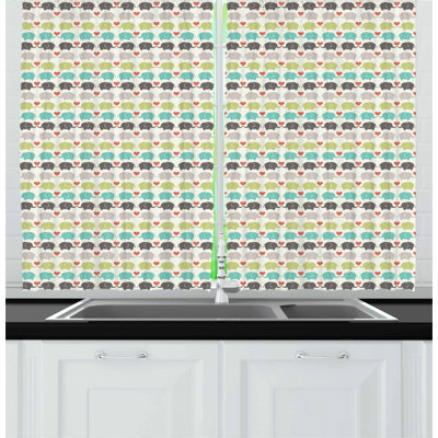 Tailored Kitchen Curtain