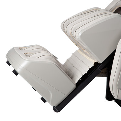 Pinnacle LE Taupe Pinnacle LE Full body air massage zero gravity SL Track Dual Foot rollers Tablet Controler Body Scanning
