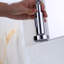 Robinet de cuisine rétractable à poignée simple avec accessoires-69736687
