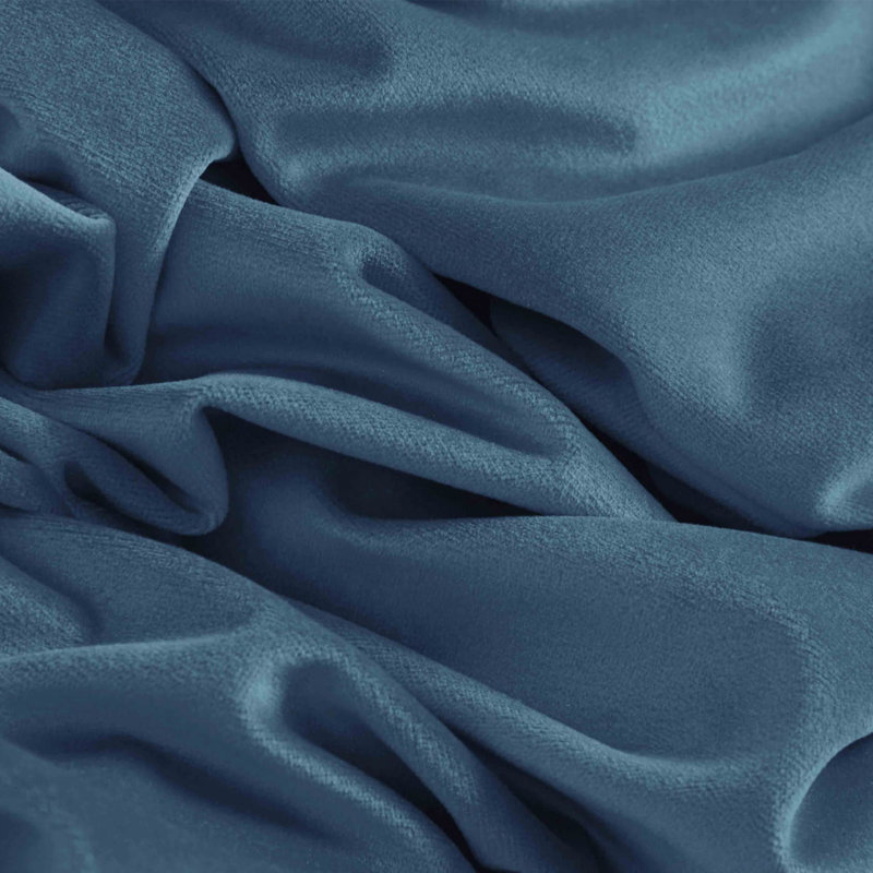 Macdoel Room Darkening Curtain Pair, Blue
