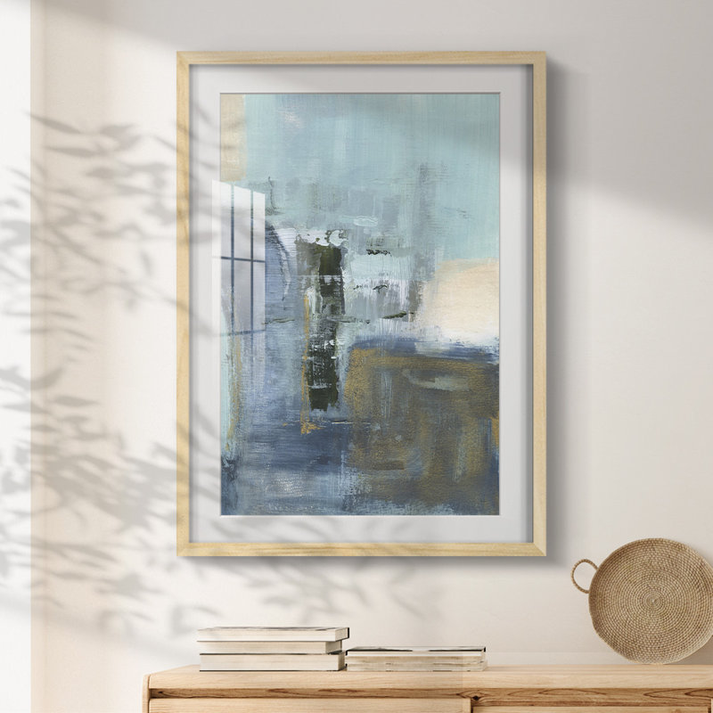 «Sand Pond Summer I», reproduction encadrée, Naturel