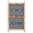 Besart 4 Drawer Storage Drawer
