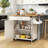 Clemmie Wood Kitchen Island-467420411