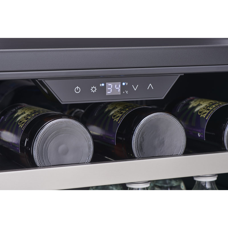 Presrv 24" 112 Cans (12 oz.) Convertible ADA Beverage Refrigerator with Wine Storage
