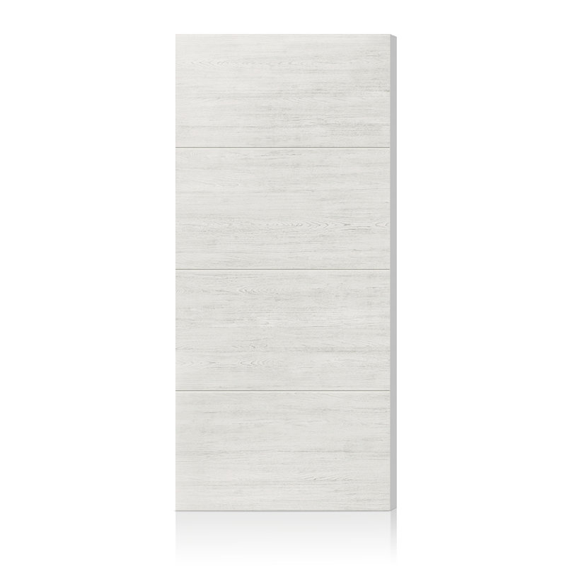 Dalle de porte intérieure blanche à texture creuse, 20 po x 94 po