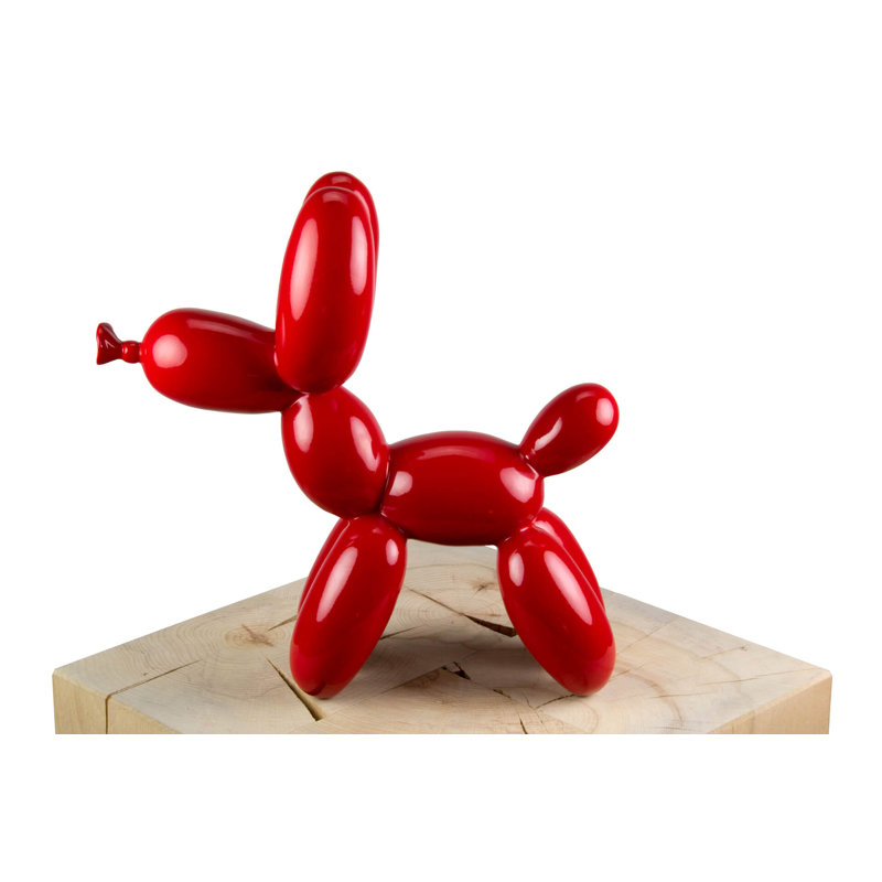 Sculpture Small and Fine Ashvik, Red