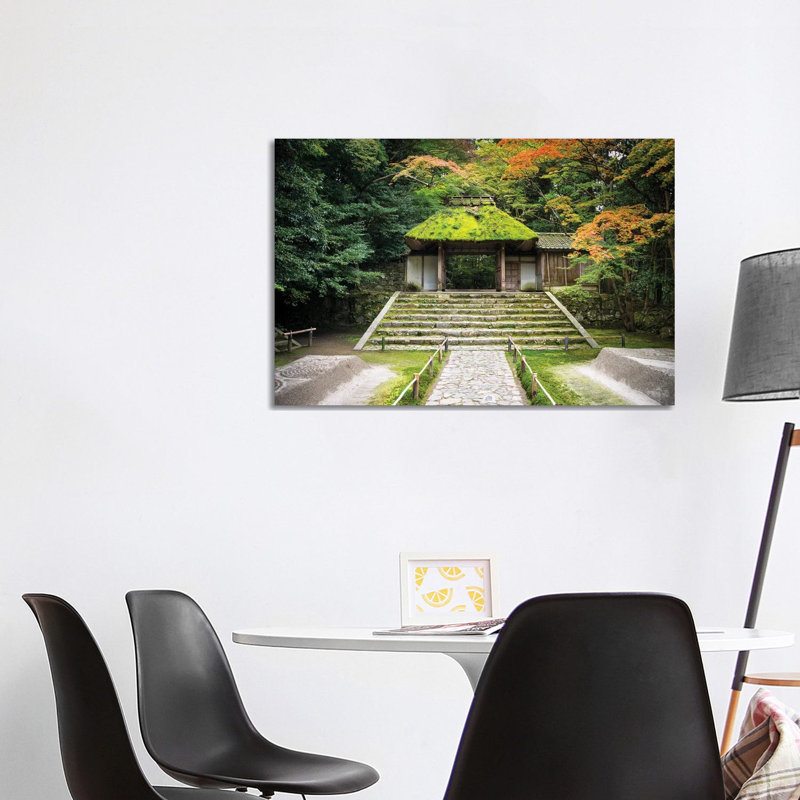 Honen-in Tempel in Kyoto, Japan 1 Piece Wrapped Canvas Wall Art, 101.6 cm H x 66.04 cm W x 1.91 cm D