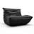 Microfiber Leather Standard Bean Bag Chair and Lounger-115313354-116650608