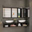 Miroir encastrable ajustable pour armoire à pharmacie 59,1 po x l 29,52 po Zenovica