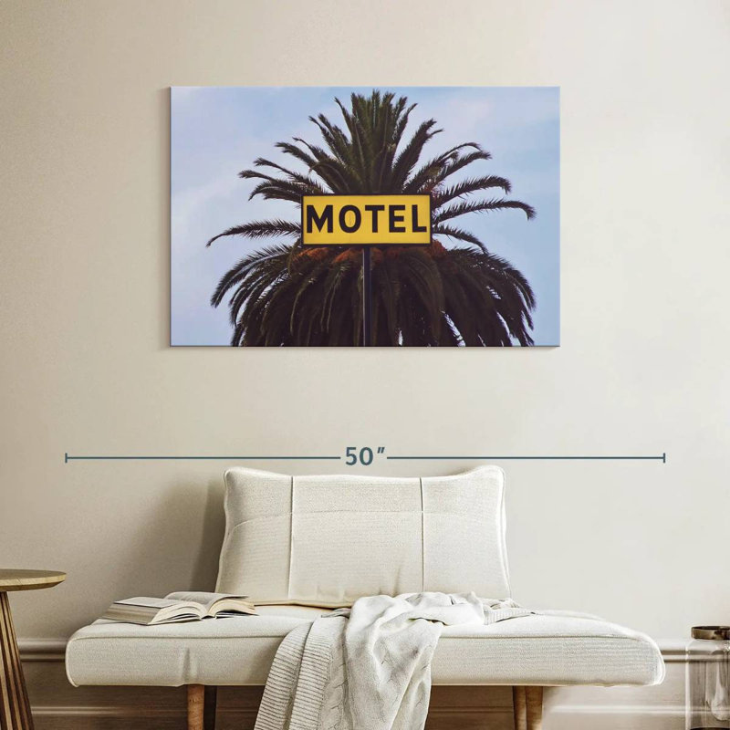 Motif tropical rétro, H 26 po x l 39 po