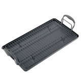 Anolon Advanced Home Hard Anodized Nonstick Double Burner Griddle, 10 Inch X 18 Inch